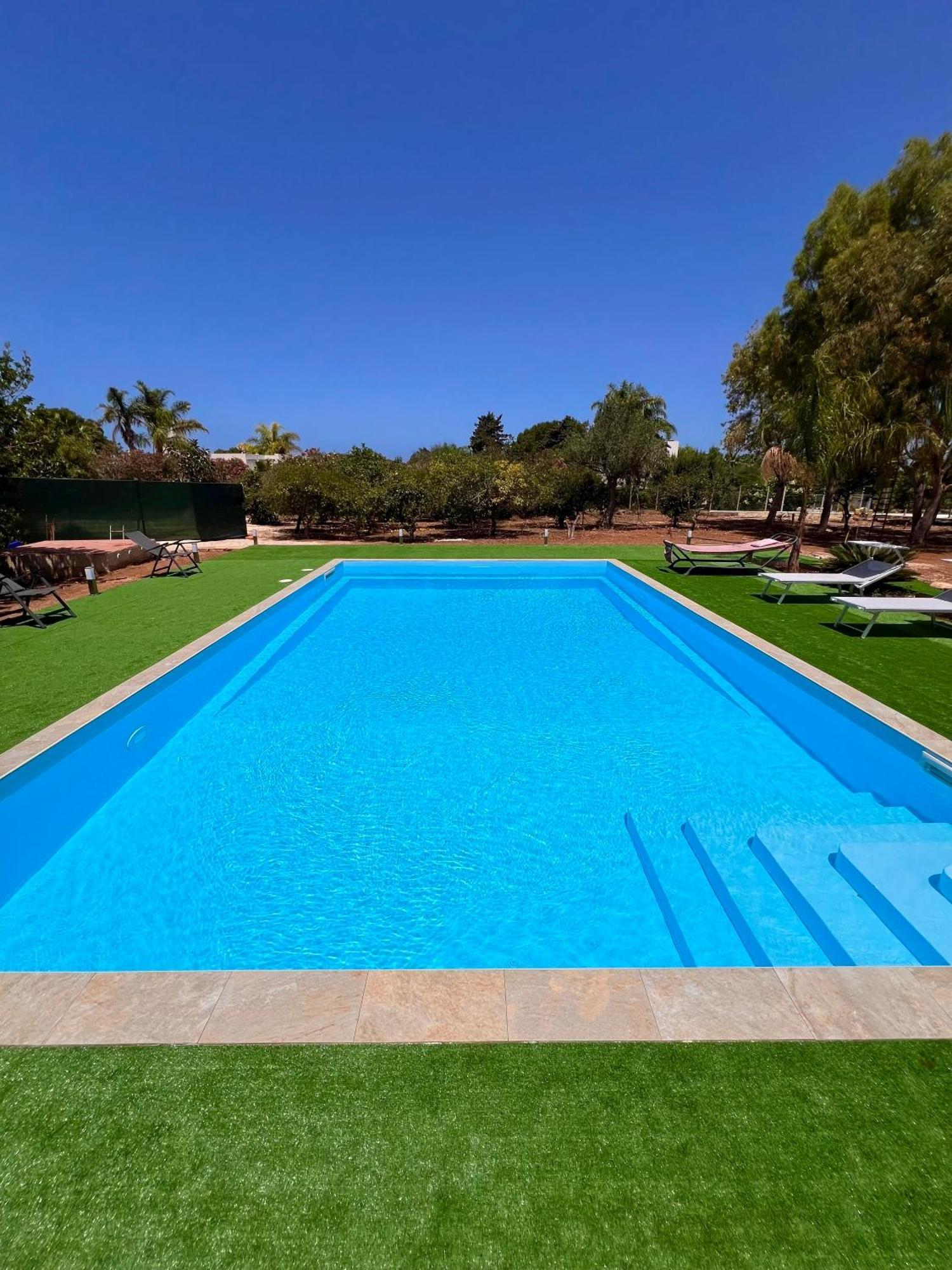 Villa Siciliana Con Piscina "Dal Picciotto" Марсала Экстерьер фото
